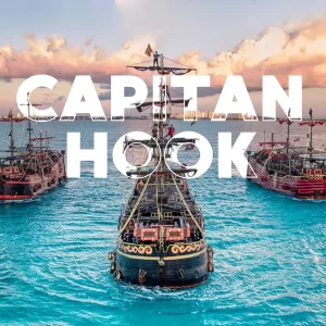 Capitan Hook PROMO 2X1 Cena VEGETARIANA - Show EN VIVO Barco Pirata