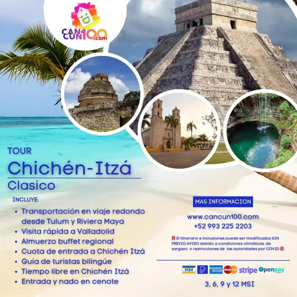 Chichen Itza CLASICO Todo Incluido - Promoción para 🇲🇽 MEXICANOS 🇲🇽 - Imagen 2