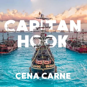 Capitan Hook PROMO 2X1 Cena de CARNE - Show EN VIVO Barco Pirata