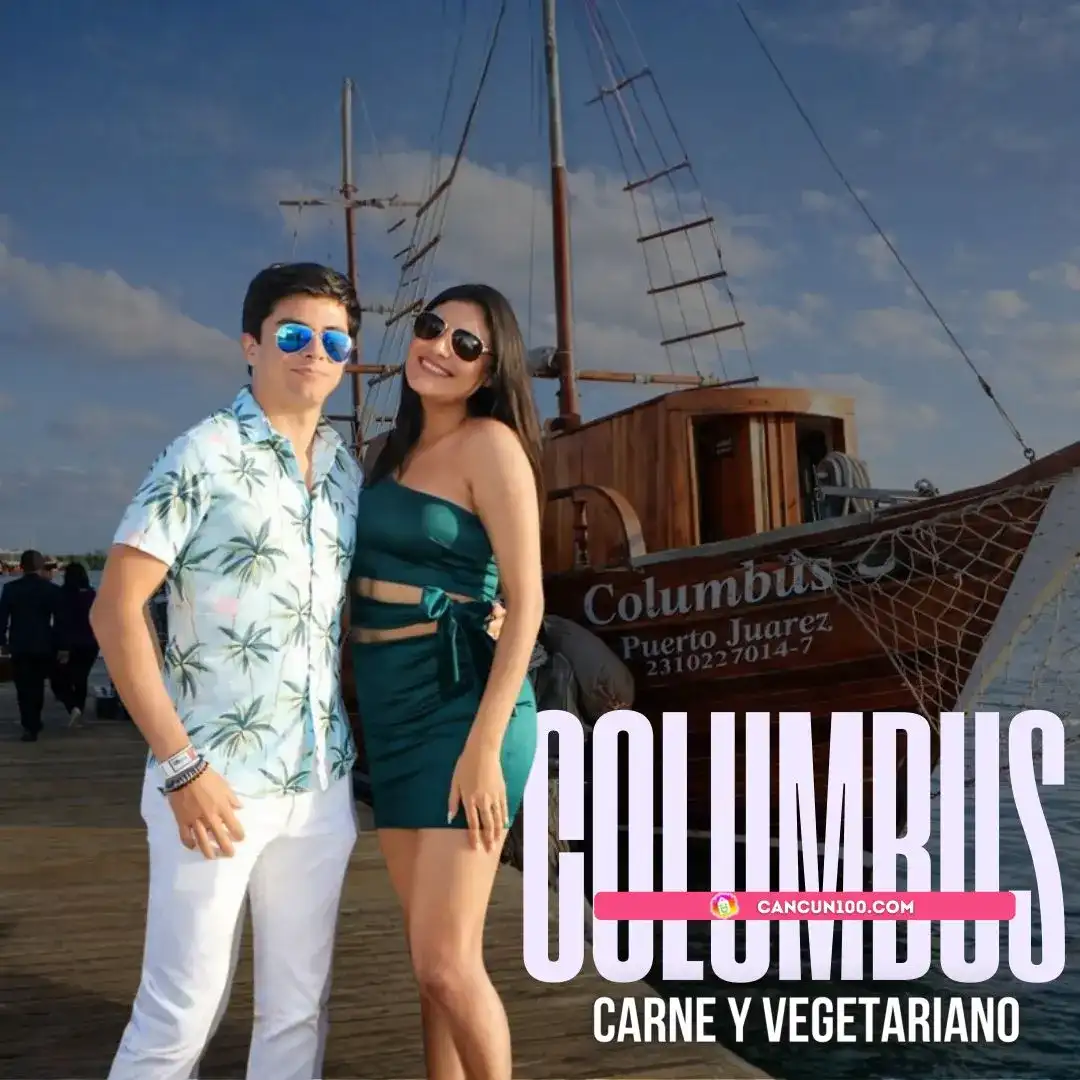 Columbus promo pareja: cena romántica en galeón