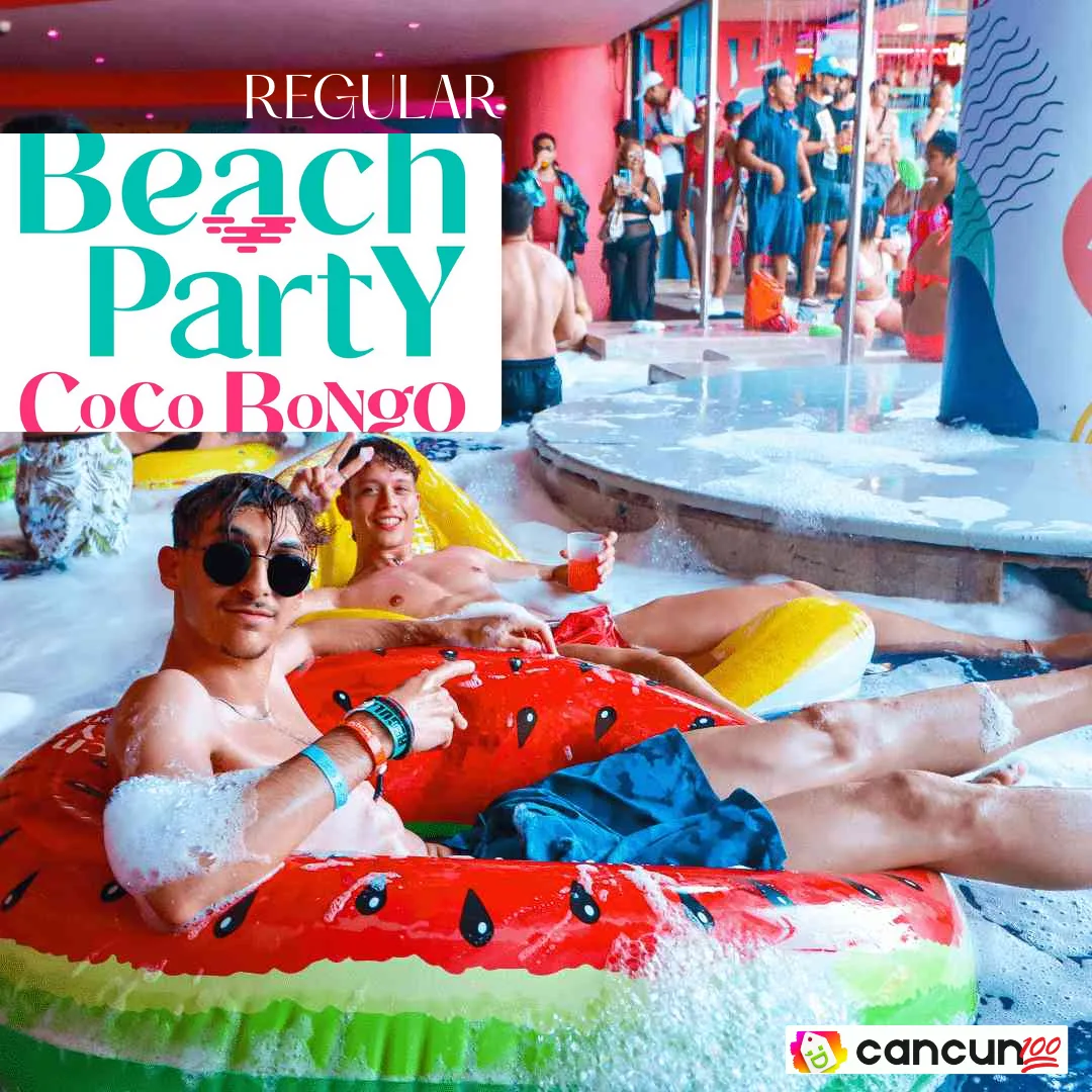 40 CoCo Bongo Beach Party Cancún Entrada Regular - Imagen 1
