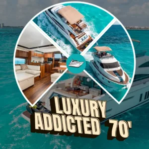 Renta de Yate de Lujo 70 ft Addicted