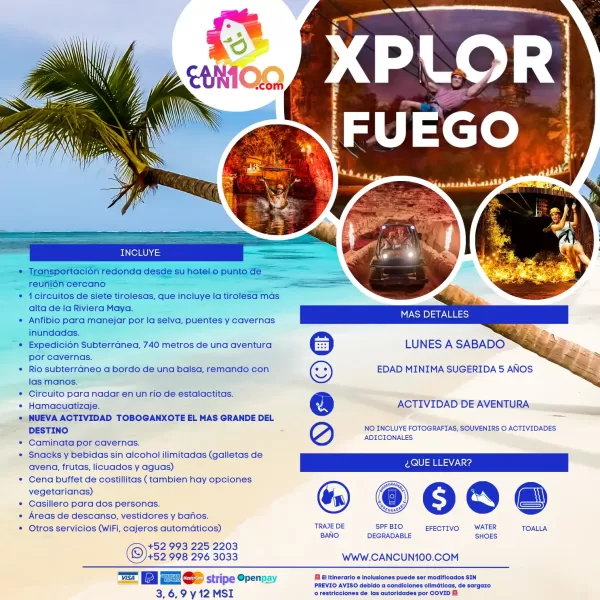 Xplor Fuego 🔥TOUR con Transporte - Image 2
